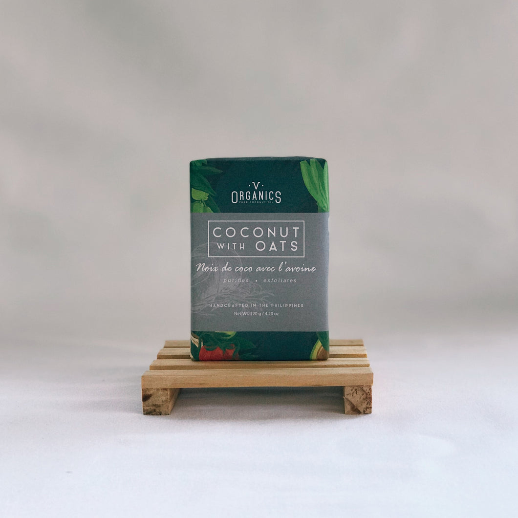 Coconut with Oats Soap Bar